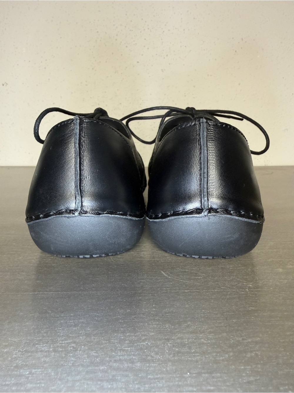 Propét Chantel Women's Floral Leather Oxfords Black Size 10 X 2E Comfortable - Picture 6 of 8
